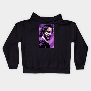 John Wick Actor Kids Hoodie